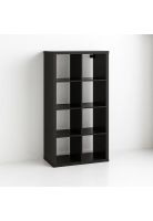 Estante Modular Zyno con 8 Compartimentos - Negro