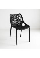 Silla de Restaurant o Terraza Exterior Air Berlín - Negra