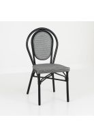 Silla Provence Parisina Rattan - Gris Claro