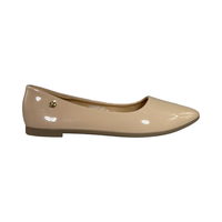 ZAPATOS CASUALES HUALUNAOTE BEIGE CHAROL MUJER X601