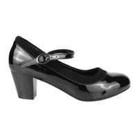 ZAPATOS FORMALES NEW WALK NEGRO CHAROL | FC1412-90CH