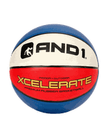 BALON DE BASKETBALL AND1 XCELERATE AZUL/ROJO | A1-BB702RWN