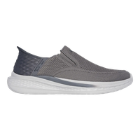 ZAPATILLAS SKECHERS SLIP-INS SLADE DEACON GRISES (HOMBRE) |