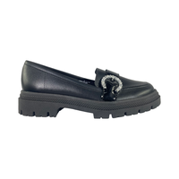 ZAPATOS FORMALES MOLECA NEGRO CASUAL MUJER 5775.106.14187-15745