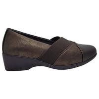 ZAPATOS DE VESTIR CON TACÓN HUALUNAOTE CAFE A07757-13