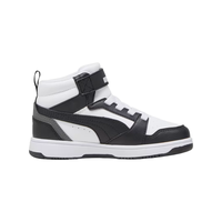 ZAPATILLAS PUMA REBOUND V6 MID NIÑOS BLANCO/NEGRO | 393832