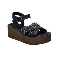 Sandalias Detogni Esmeralda Negro VJ231220