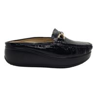 ZAPATOS DE DESCANSO ABIERTOS HUALUNAOTE NEGRO | H-125