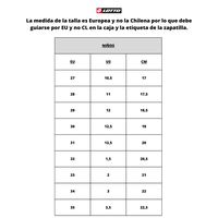 Zapatilla Running Lotto Terabreeze S Rojo Niños I9843/1