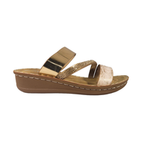 SANDALIAS AGUXI CHAMPAGNE MUJER | 6307