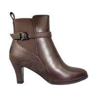 BOTINES BONNY FRANCO SNAKE COFFE MUJER | 275-3368