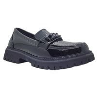 MOCASINES ALQUIMIA NEGRO CHAROL 3011