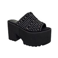 Sandalia Stylo Negro Mujer ST2326