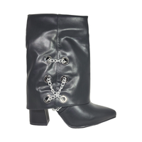 BOTINES MD CUERO SINTETICO MUJER | 5Y24-1A