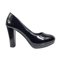 ZAPATOS CASUALES BONNY FRANCO NEGRO CHAROL MUJER | 403-0343