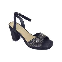 Sandalia De Fiesta Bonny Franco Black 384-0891