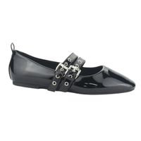 BALLERINAS CHALADA NEGRO CHAROL MUJER 5-MIU-3