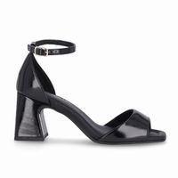 Sandalia Mujer Negro/Charol  Flavia Piccadilly