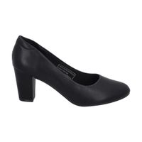 Zapato Mujer Negro Mary  Police