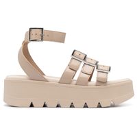 Sandalia Mujer Hueso Cati Piccadilly