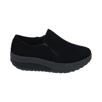 Mocasín Mujer Negro Sole Police