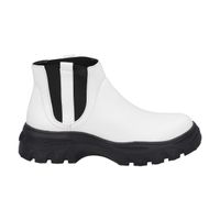 Botin Mujer Blanco Cota Police