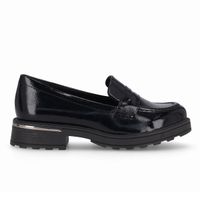 Mocasín Mujer Negro/Charol Gisa Piccadilly