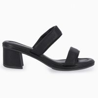 Sandalia Mujer Floral Paola Negro Piccadilly