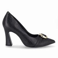 Zapato Mujer Negro/Dorado Silvana 42 Piccadilly