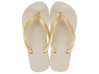 Sandalia Mujer Beige/Dorado Classica Ipanema