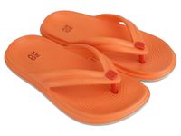 Sandalia  Mujer Naranja Leveza Hit 342 Zaxy