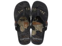 Sandalia Hombre Negro/Gris Dakar Cartago