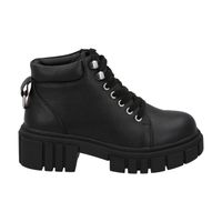 Botin Casual Mujer Negro  Plataforma Cleo Detogni