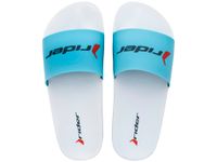 Sandalia Mujer Blanco/Azul Full Basic Rider