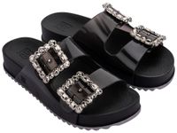 Sandalia Mujer Negro Partner Glam 361 Zaxy