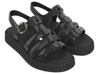 Sandalia Mujer Negro Drop Zaxy