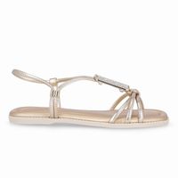 Sandalia Mujer Dorado/Strass Gabi Piccadilly