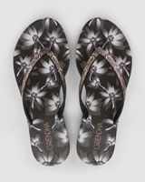 Sandalia Mujer Negro 114 Flor Rast Grendha