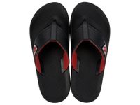 Sandalia Hombre Negro/Rojo Siena Cartago