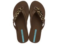 Sandalia Mujer Café/Bronce Metal Glam Ipanema