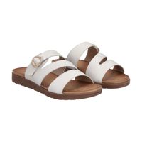 Sandalia Mujer Blanco Plataforma Kathe Police