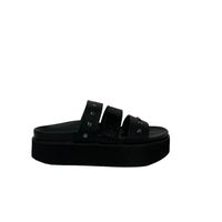 Sandalia Negro Mujer Mundaka Detogni