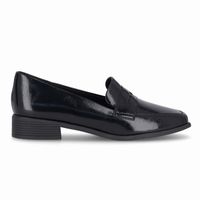 Mocasin Mujer Negro/Charol Giovanna Piccadilly