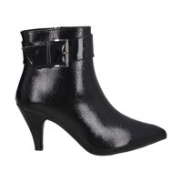 Botin Casual Mujer Negro Charol Karmin Police