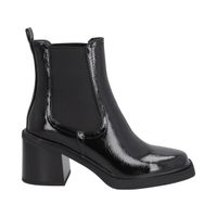 Botin Mujer Negro Charol Gloss Police