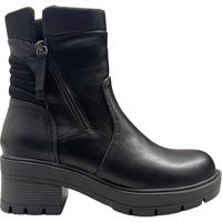 Botin Mujer Negro Plataforma Berlin Detogni