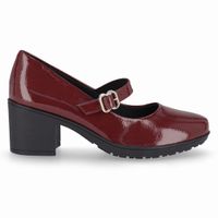 Zapato Mary Jane Mujer Burdeo/Charol Daiane Piccadilly