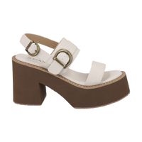 Sandalia Mujer Beige Martina Police