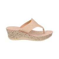 Sandalia Mujer Beige Thalia Police