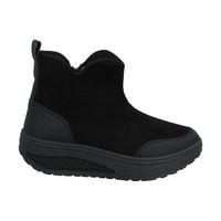 Botin Mujer Negro Plataforma Sole Police